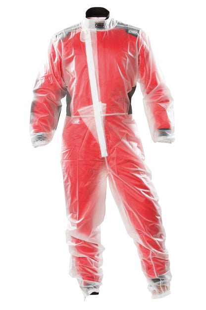 Combinaison de karting imperméable OMP Rain-K pour temps humide Karting Racing Outdoor