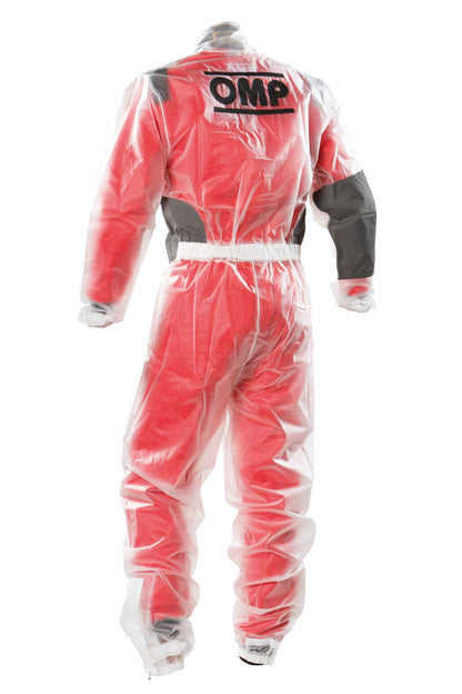 Combinaison de karting imperméable OMP Rain-K pour temps humide Karting Racing Outdoor