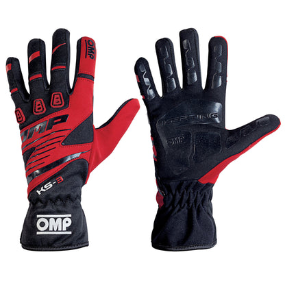 Gants de karting OMP KS-3 KS3, dernière conception, haute adhérence, dans toutes les tailles et couleurs !