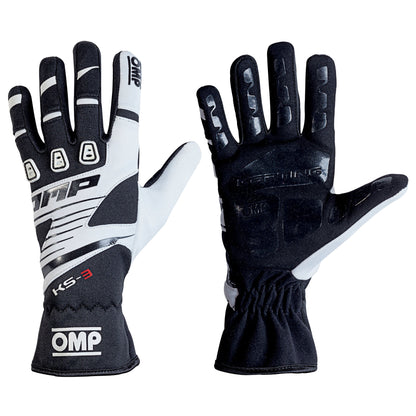 Gants de karting OMP KS-3 KS3, dernière conception, haute adhérence, dans toutes les tailles et couleurs !