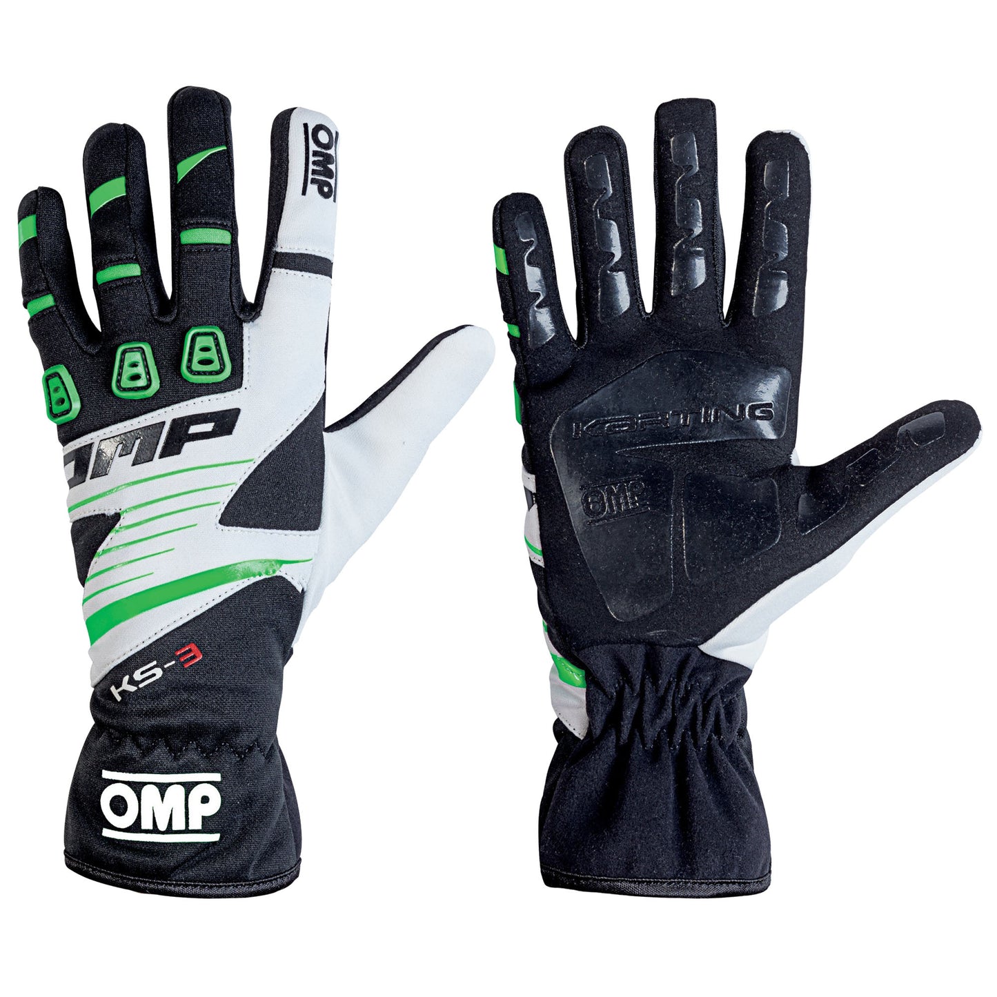 Gants de karting OMP KS-3 KS3, dernière conception, haute adhérence, dans toutes les tailles et couleurs !