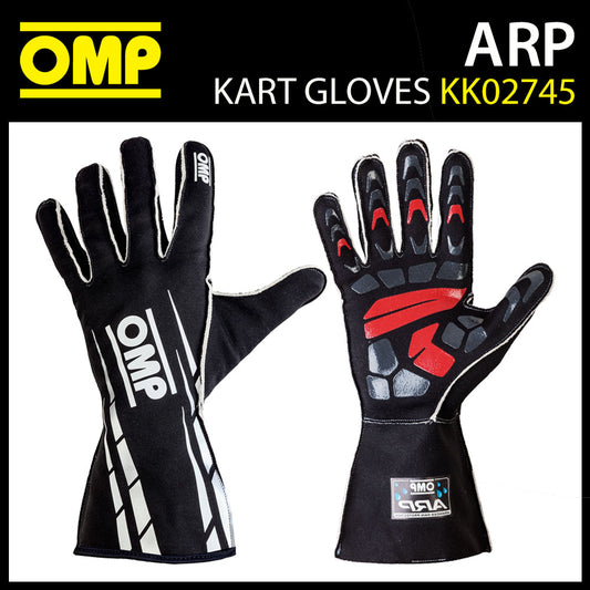 Gants de karting imperméables OMP Advanced Rainproof (ARP) Courses de karting en extérieur