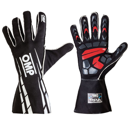 Gants de karting imperméables OMP Advanced Rainproof (ARP) Courses de karting en extérieur