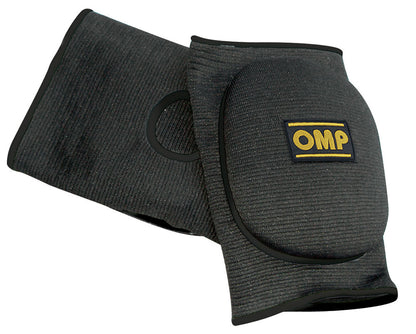 OMP Karting Padded Knee Pads (Pair) for Go-Kart / Race Use / Biking / Sports