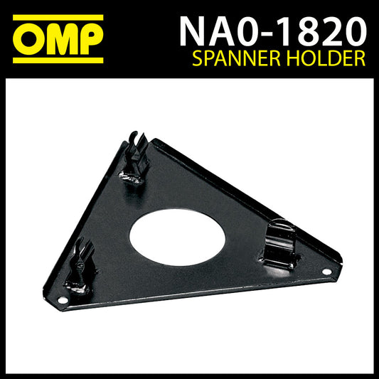 NA/1820 OMP Support de clé de roue de course en acier noir pour voitures de course/rallye