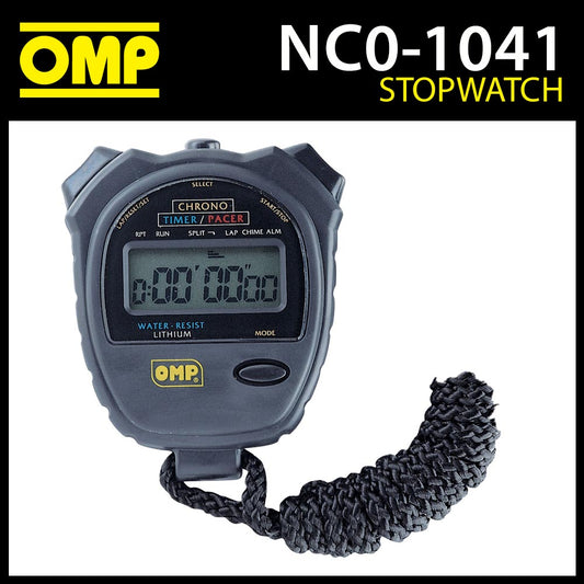 KB/1041 OMP Racing Handheld Stopwatch Chronograph Motorsport Karting Race Rally