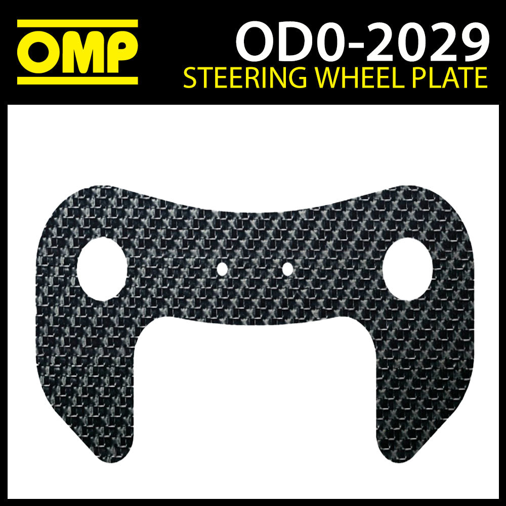 OD/2029 OMP Racing 2-Tasten-Aufsatz für Lenkräder, Material Kohlefaser