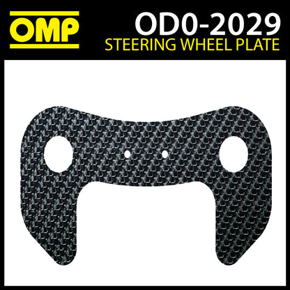 OD/2029 OMP Racing 2 Button Attachment for Steering Wheels Carbon Fibre Material