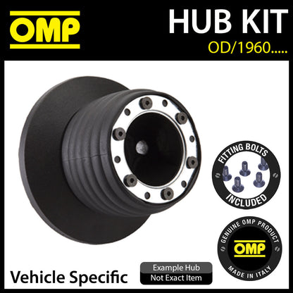 OMP Steering Wheel Hub Boss Kit fits FIAT UNO MK2 90-92 [OD/1960FI10]