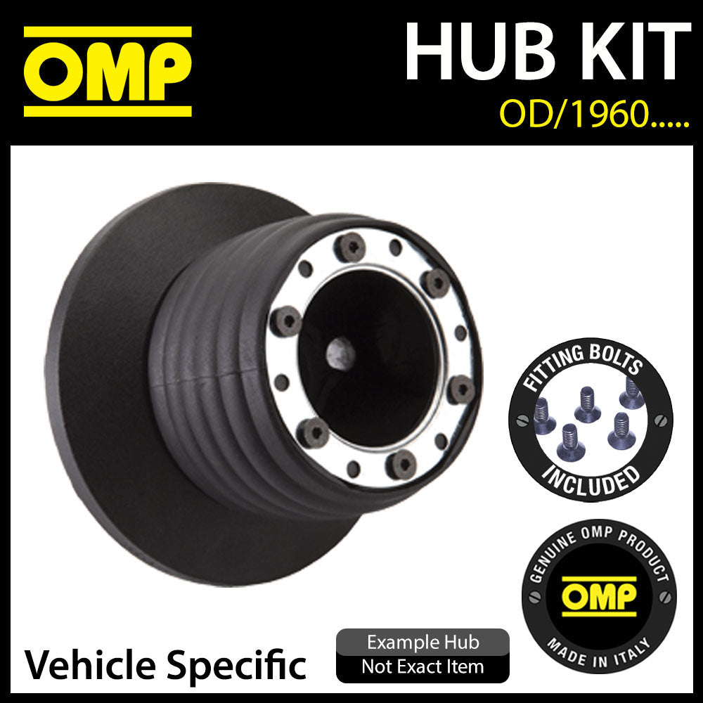 OMP Steering Wheel Hub Boss Kit fits FIAT 500 CLASSIC PRE 1975 [OD/1960FI818]