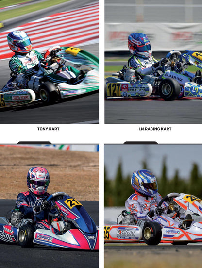 OMP KS Art Kart Kinder Kartanzug Overall Junior Cadet Bambino Kids Boys