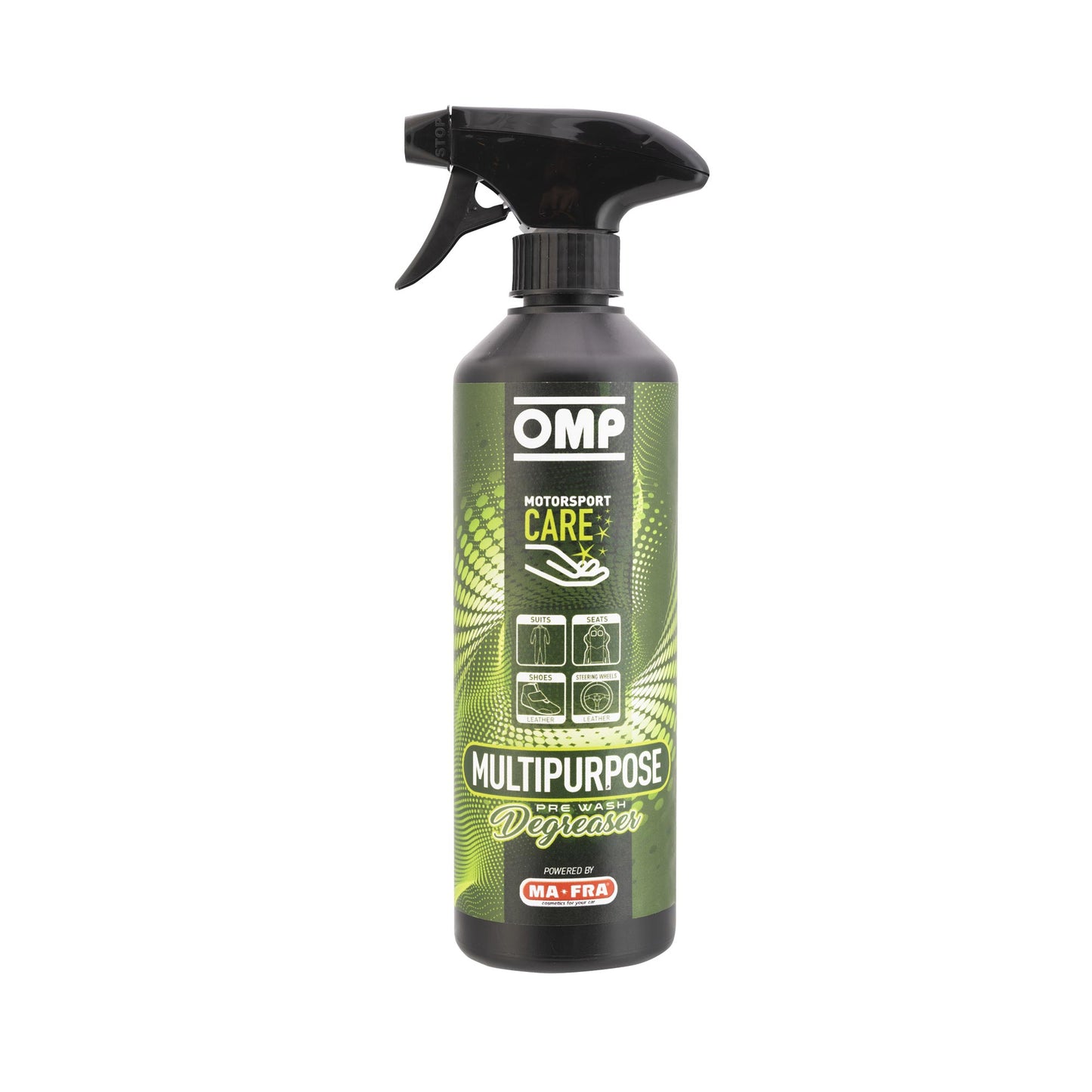 PC02005 OMP Racing Multi-Purpose Degreaser Spray for Race Suits / Seats / Boots