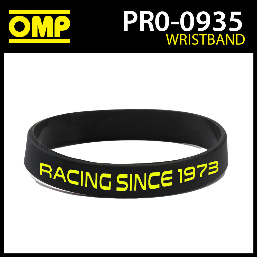 PR935 OMP Racing Karting Wristband Silicone Bracelet Motorsport Fanwear Genuine