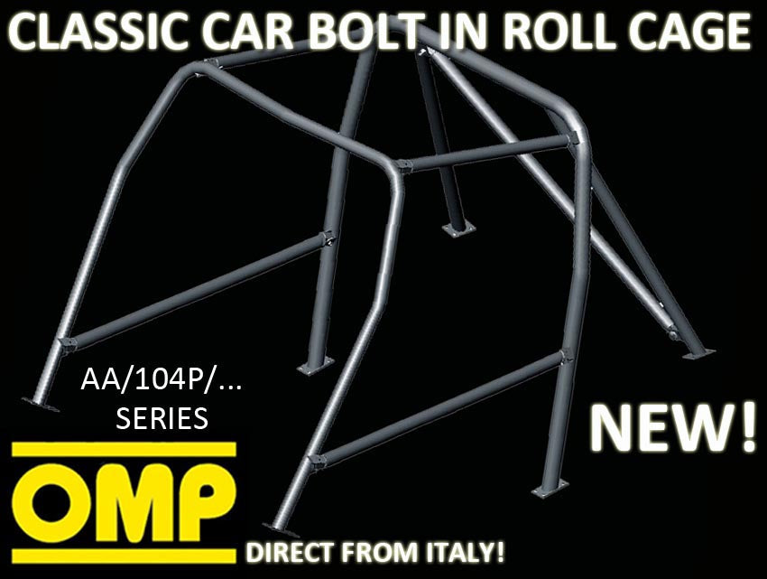 AA/104P/145 OMP CLASSIC CAR ROLL CAGE TALBOT SIMCA RALLY I/ RALLY II