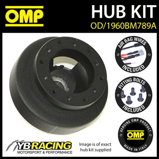 OMP Steering Wheel Hub Boss Kit fits BMW E46 330 CSi 98-06 [OD/1960BM789A]