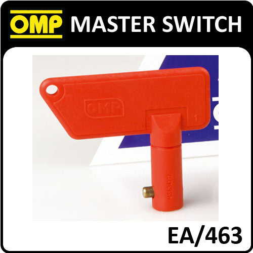 EA/463 OMP SPARE RED KEY FOR OMP EA/460 MASTER SWITCH