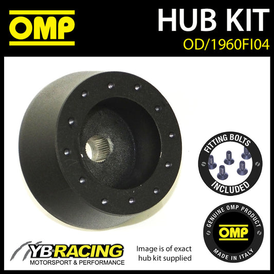 OMP Steering Wheel Hub Boss Kit fits FIAT UNO MK1 83-89 [OD/1960FI04]