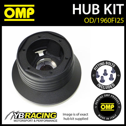 OMP Steering Wheel Hub Boss Kit fits FIAT BRAVO 95- [OD/1960FI25]