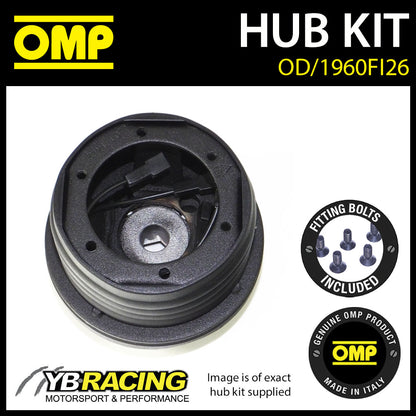 OMP Steering Wheel Hub Boss Kit fits FIAT COUPE 16v 20v 94- [OD/1960FI26]