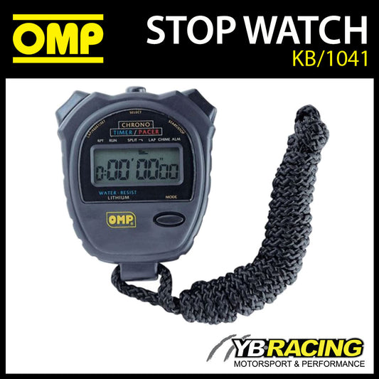 KB/1041 OMP RACING HANDHELD STOP WATCH CHRONOGRAPH for MOTORSPORT & RACING