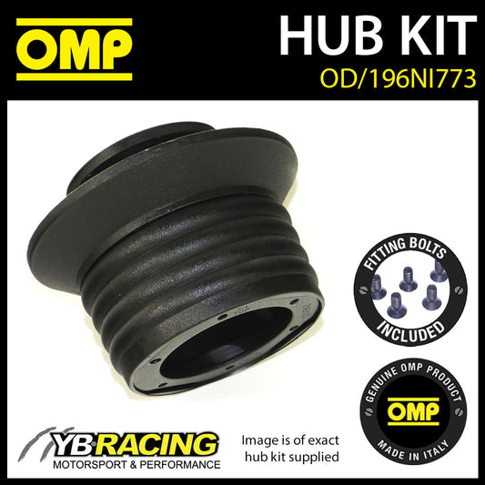 OMP Steering Wheel Hub Boss Kit fits NISSAN ALMERA 1.6 SRi 95-00 [OD/1960NI773]