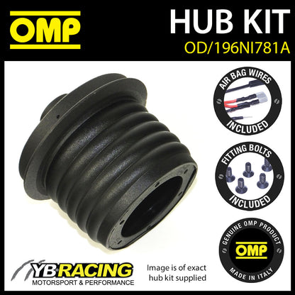 Kit moyeu de volant OMP pour NISSAN MICRA (K12) 03- [OD/1960NI781A]