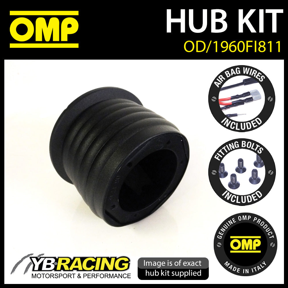 OMP Steering Wheel Hub Boss Kit fits FIAT 500 ABARTH 07-15 [OD/1960FI811]