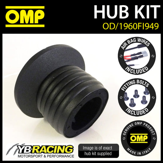 OMP Steering Wheel Hub Boss Kit fits FIAT 600 SEICENTO 98-01 [OD/1960FI949]