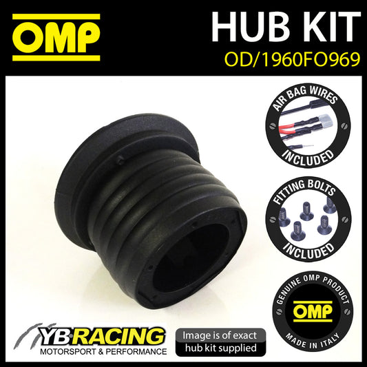 OMP Steering Wheel Hub Boss fits FORD FIESTA MK6 ALL 2008-2016 [OD/1960FO969]