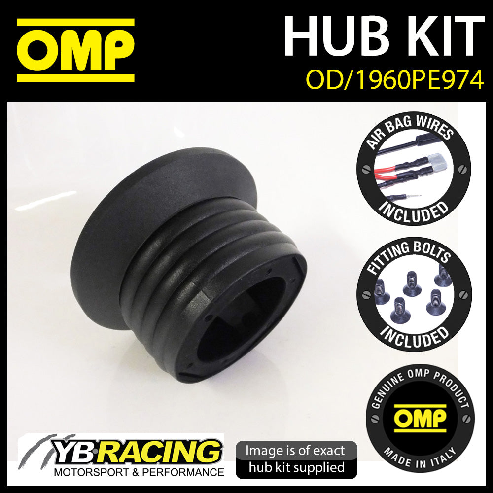 OMP Steering Wheel Hub Boss Kit fits PEUGEOT 208 GTI 2012- [OD/1960PE974]