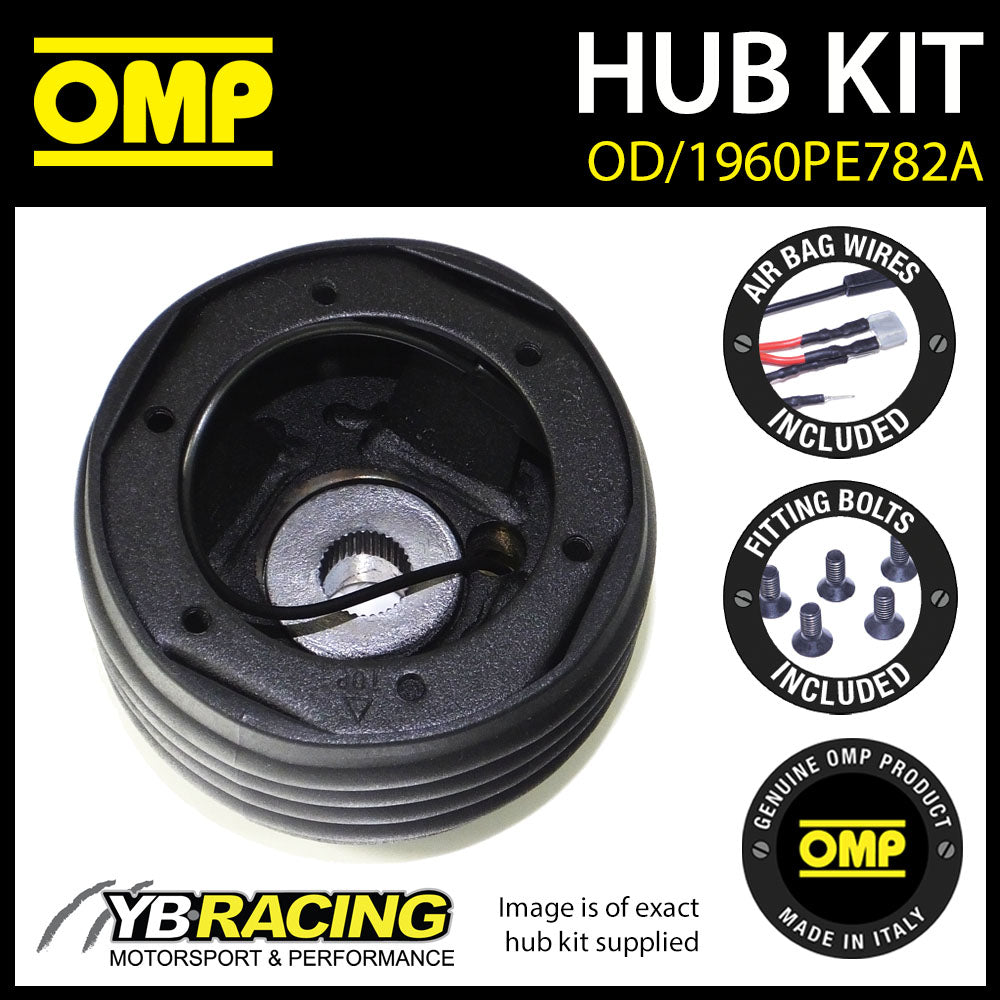 OMP Steering Wheel Hub Boss Kit fits PEUGEOT 207 ALL 06- [OD/1960PE782A]