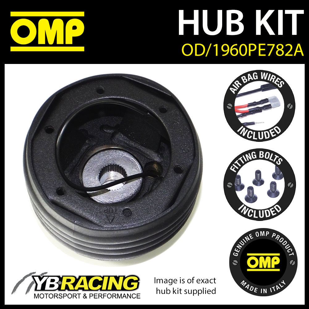 OMP Steering Wheel Hub Boss Kit fits PEUGEOT 207 CC COUPE-CABRIO 06- [OD/1960PE782A]