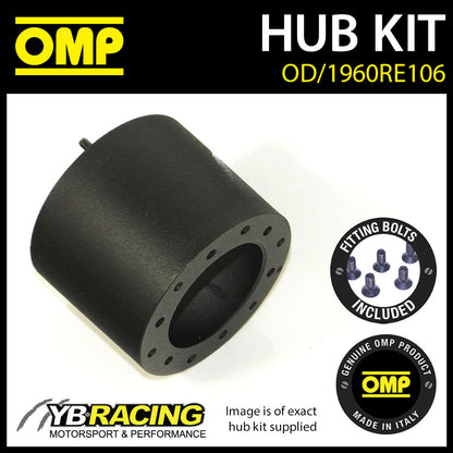 OMP Steering Wheel Hub Boss Kit fits RENAULT R 5 GT TURBO 1.4 84-90 [OD/1960RE106]