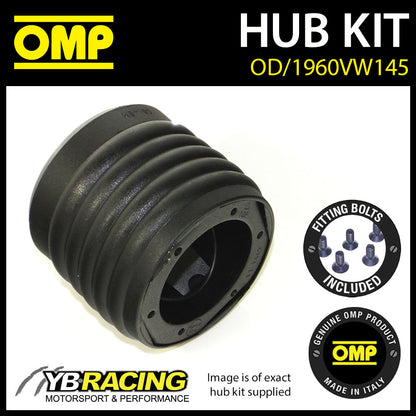 OMP Steering Wheel Hub Boss Kit fits VW JETTA (16mm) 82-88 [OD/1960VW145]