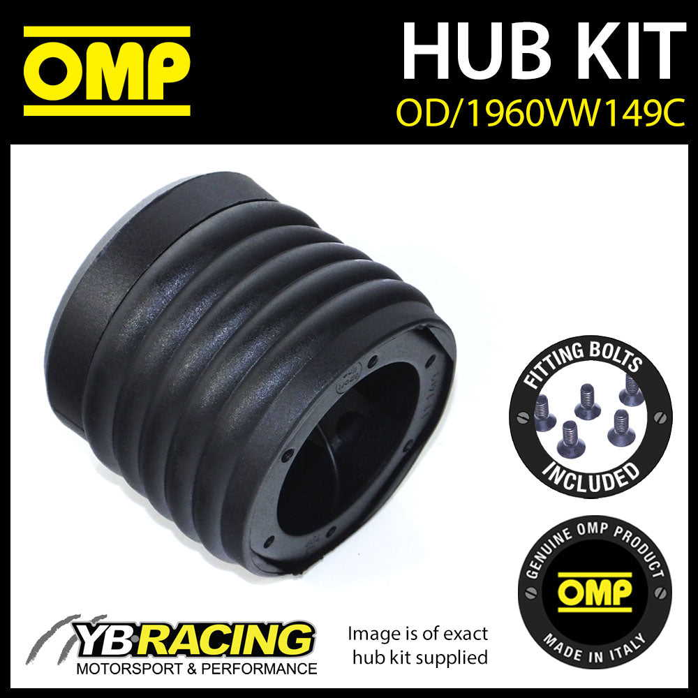 OMP Steering Wheel Hub Boss Kit fits VW JETTA (25mm) 88-92 [OD/1960VW149C]