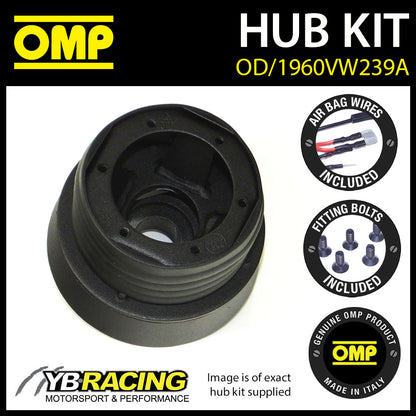 OMP Steering Wheel Hub Boss Kit fits SEAT LEON SPORT TURBO 05-11 [OD/1960VW239A]