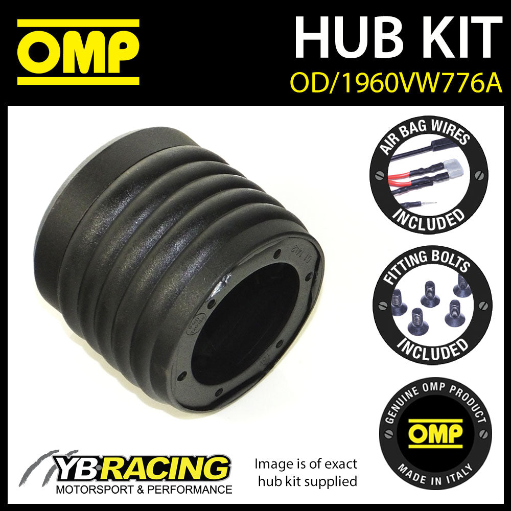 OMP Steering Wheel Hub Boss Kit fits SEAT TOLEDO (A-BAG) 94-98 [OD/1960VW776A]